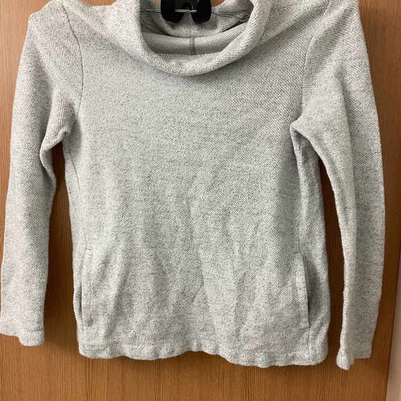 J. Crew Mercantile size Medium. Soft cotton sweater w small, loose turtleneck - Picture 6 of 7